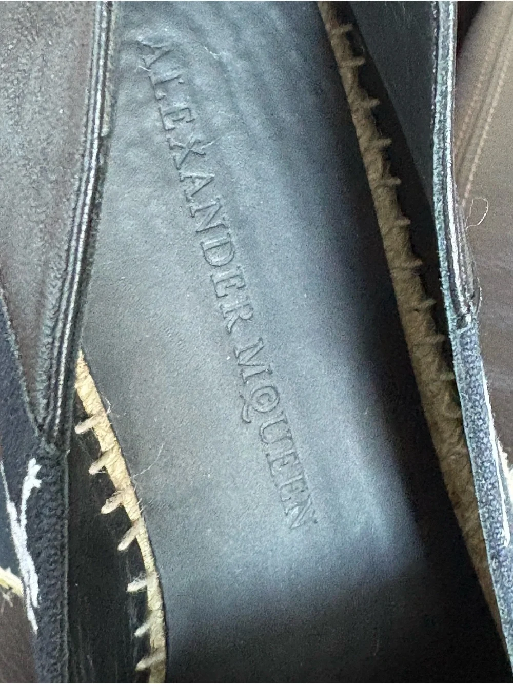 ALEXANDER MCQUEEN Dancing Skeleton espadrilles